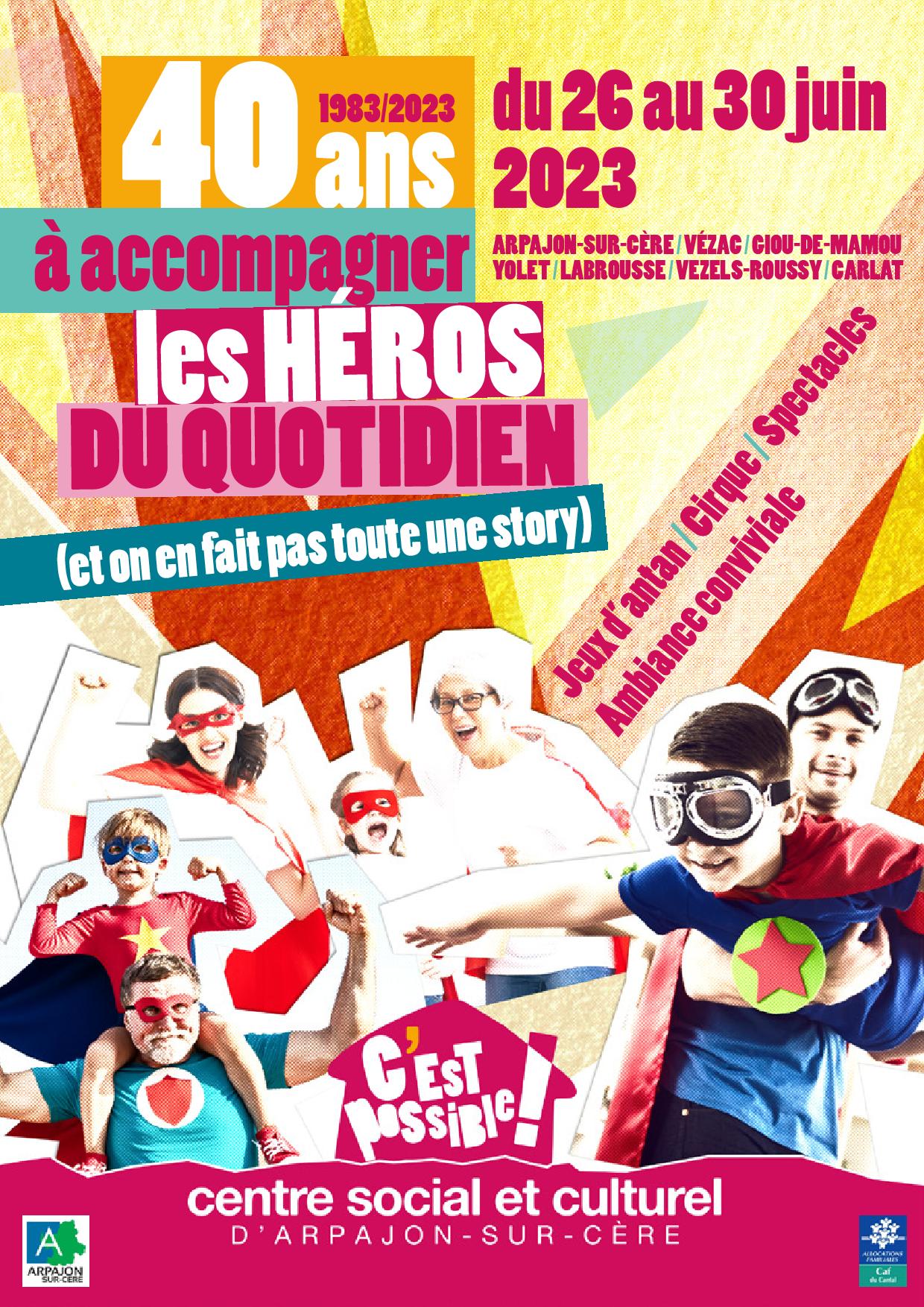 AFFICHE 40 ANS